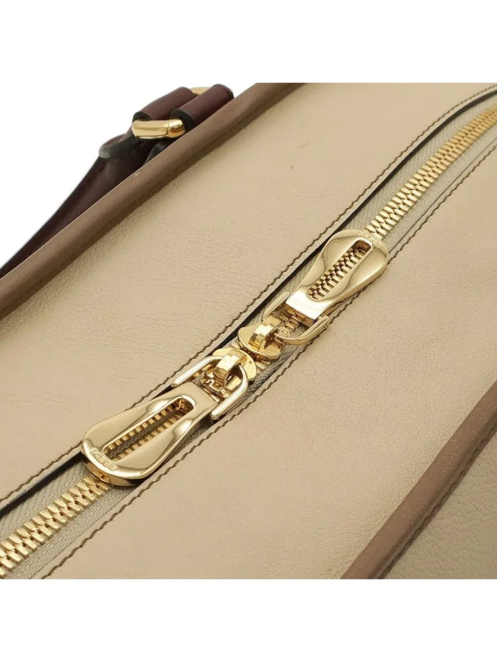 Loewe Amazona 36 Anagram Mini Boston Bag Tricolor Leather Beige Mocha Brown